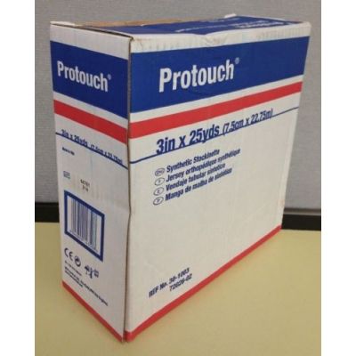 BSN Medical 30-7003 - PROTOUCH Cotton Stockinette, 3" x 25 Yards( 7.5cm x 22.75m)., ROLL