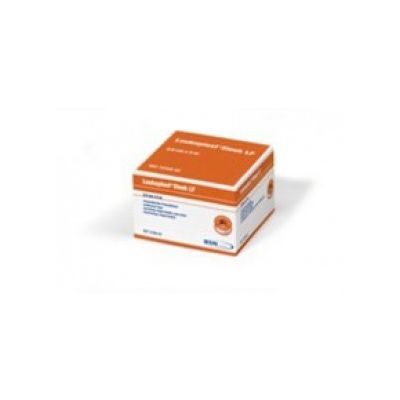 BSN Medical 7235906 - Leukoplast Sleek LF Plastic Waterproof Adhesive Tape 2.5 cm x 3 m, ROLL
