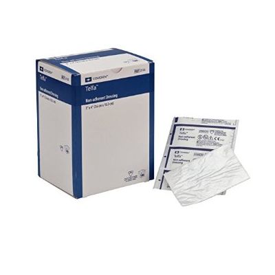 Tyco Covidien 2132 - TELFA Ouchless Non-Adherent Dressing, 3X4", STERILE 1's, BX 100