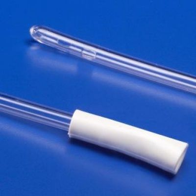 Tyco Covidien 400618 - Seamless Clear Vinyl robinson Catheters 18Fr. Cs/100., CS/100