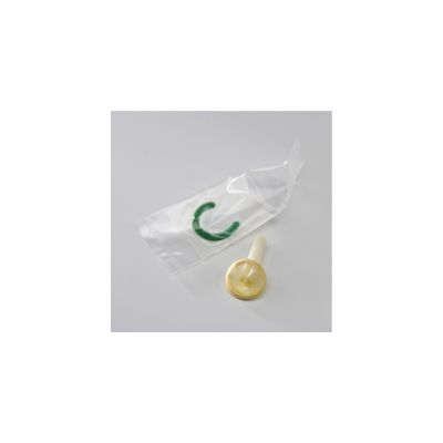 Tyco Covidien 8884730398 - TEXAS(Soft Latex) Condom Catheter, 33 mm, Thin/Dense Foam Strap, Single-Sided, EACH