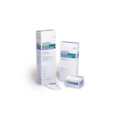 Tyco Covidien 7539LF - TELFA Island Dressing,  2" x 3 3/4" 8 Boxes of 50 Per Case, CS/8BX/50