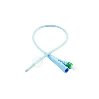 Dover All Silicone 2-Way Foley Catheter, 22 Fr, 5cc Balloon (BX 10)