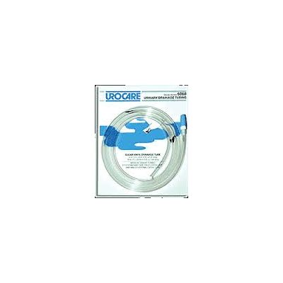 Urocare 6060 - Clear-Vinyl Drainage Tube, 60" Long, 9/32 ID, with Adaptor & Cap (STERILE), EACH