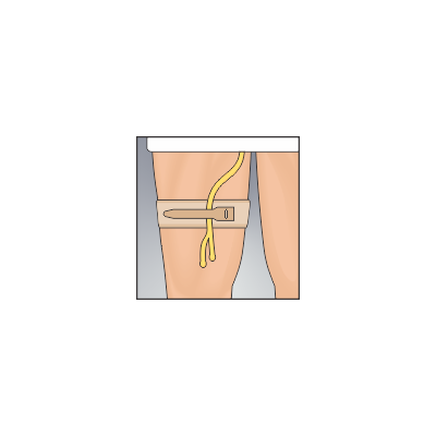 Urocare 6311 - Foley Cath Fabric Strap, Catheter Holder Arm 14", ea