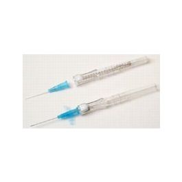 BD 381433 - 20 G x 1.00 in. BD Insyte Autoguard shielded IV catheter (1.1  mm x 25 mm) made of BD Vialon biomaterial. Has notched needle., BX 50